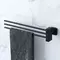 Полотенцедержатель поворотный «Am.Pm» Gem A9032722 на стену чёрный, изображение №4