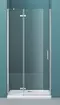 Душевая дверь «Belbagno» KRAFT-B-12-60/40-C-Cr-L 100/195 прозрачная/хром левая, фото №1