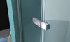 Душевая дверь «Belbagno» KRAFT-B-12-60/40-C-Cr-L 100/195 прозрачная/хром левая, фотография №3