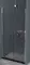 Душевая дверь «Belbagno» UNO-B-2-60-C-Cr 60/190 прозрачная/хром универсальная, фото №1