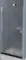 Душевая дверь «Belbagno» UNO-B-1-100-P-Cr 100/190 матовая/хром универсальная, фото №1