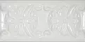 Настенный бордюр «Cevica» Plus Classic 10 15x7,5 CV62764 White Zinc, фото №1