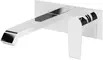 Смеситель для раковины «Cezares» NAUTIC-BLI-BIO с донным клапаном белый матовый, фото №1