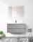 Тумба с раковиной «Belbagno» Kraft 100 (BB1000ETL) подвесная Cemento Grigio, изображение №8