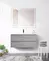 Тумба с раковиной «Belbagno» Kraft 80 (BB800ETL) подвесная Cemento Grigio, картинка №6