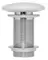 Донный клапан для раковины «Isvea» 38TP0161I с механизмом Клик-Клак белый, фото №1