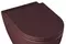 Сиденье для унитаза «Isvea» Infinity 40KF0543I-S дюропласт с микролифтом бордовый матовый, фото №1