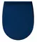Сиденье для унитаза «Isvea» Sentimenti 40D40544I-S дюропласт с микролифтом синий матовый, фото №1