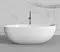 Ванна акриловая «Black & White» SB222 180/90 с сифоном белая, фото №5