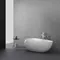 Ванна акриловая «Black & White» SB227 170/95 с сифоном белая, изображение №8