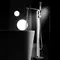 Напольный смеситель для ванны «Black & White» Universe U7642 хром, фото №1