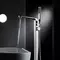 Напольный смеситель для ванны «Black & White» Universe U7642 хром, картинка №2