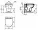 Комплект инсталляция с унитазом «Ideal Standard» Exacto/Prosys Frame 120 M X042601 безободковый белый, изображение №4