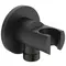 Подключение для душевого шланга «Ideal Standard» IdealRain BC807XG с держателем для лейки чёрное матовое, фото №1