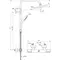Душевая система «Ideal Standard» Ceratherm T25 A7545XG с термостатом чёрная матовая, изображение №8