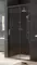 Душевая дверь «Am.Pm» Gem W90G-100-1-195BT 100/195 прозрачная/черная универсальная, фото №1