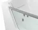 Гидромассажная ванна акриловая «Grossman» GR-15085-1 150/85 с каркасом с сифоном белая, картинка №2