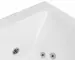 Гидромассажная ванна акриловая «Grossman» GR-15085-1 150/85 с каркасом с сифоном белая, фотография №3