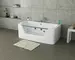 Гидромассажная ванна акриловая «Grossman» GR-15085-1 150/85 с каркасом с сифоном белая, фото №5