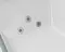 Гидромассажная ванна акриловая «Grossman» GR-17000-1R 170/80 с каркасом с сифоном белая правая, фотография №3