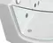 Гидромассажная ванна акриловая «Grossman» GR-17000-1R 170/80 с каркасом с сифоном белая правая, изображение №4