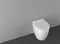 Приставной унитаз безободковый «Allen Brau» Fantasy 4.11007.20/4.11005.20 белый с сиденьем дюропласт с микролифтом белое, картинка №2