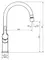 Смеситель для кухонной мойки «Damixa» Eclipse DX310722300 (с двухрежимным регулируемым аэратором) чёрный матовый, изображение №4