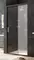 Душевая дверь «Am.Pm» Gem W90G-100-1-195BM 100/195 прозрачная-матовая/черная универсальная, фото №1