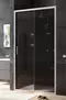 Душевая дверь «Am.Pm» Gem W90G-110-1-195MG 110/195 прозрачная-тонированная/черная универсальная, фото №1