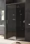Душевая дверь «Am.Pm» Gem W90G-120-1-195BG 120/195 прозрачная-тонированная/черная универсальная, фото №1