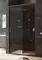 Душевая дверь «Am.Pm» Gem W90G-120-1-195BBr 120/195 прозрачная-бронза/черная универсальная, фото №1