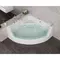 Гидромассажная ванна акриловая «Grossman» GR-13513-1 135/135 с каркасом с сифоном белая, изображение №4