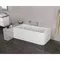 Гидромассажная ванна акриловая «Grossman» GR-17095-1L 170/95 с каркасом с сифоном белая левая, фотография №3