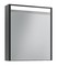 Зеркальный шкаф «Edelform» Carino 60 с подсветкой эбони-чёрный, фото №1