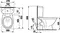 Унитаз компакт «Jika» Lyra 2423.4.000.242.1/9251.5.300.000.1 белый с сиденьем дюропласт белое, фотография №3