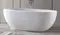Ванна акриловая «Abber» AB9285 170/80 с каркасом с сифоном белая, картинка №2