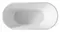 Ванна акриловая «Abber» AB9320-1.5 150/75 с каркасом с сифоном белая, изображение №4