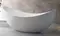 Ванна акриловая «Abber» AB9333 180/80 с каркасом с сифоном белая, картинка №2