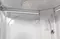 Душевая кабина «Deto» L690 Led 90/90 высокий поддон прозрачная/хром с гидромассажем с электрикой, фотография №15