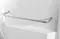 Душевая кабина «Deto» L690 N 90/90 высокий поддон прозрачная/хром без крыши с гидромассажем, изображение №4