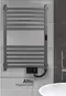 Электрический полотенцесушитель «Indigo» Attic LСLATCE80-50MGRt 53/80 magnetic grey универсальный, фотография №3