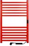 Электрический полотенцесушитель «Indigo» Attic LСLATCE80-50ERDRt 53/80 electric red универсальный, картинка №2