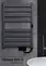Электрический полотенцесушитель «Indigo» Oktava Slim 5 LСLOKS5E80-50MGRt 53/80 magnetic grey универсальный, фотография №3