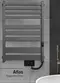 Электрический полотенцесушитель «Indigo» Atlas LСLATE80-50MGRt 53/80 magnetic grey универсальный, фотография №3