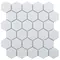 Мозаика «StarMosaic» Hexagon small Glossy (MT32000/IDL1001) 27,8x26,5 С0003124 White, фото №1