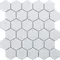 Мозаика «StarMosaic» Hexagon small Matt (MT31000/LJ5108/IDL1005) 27,8x26,5 С0002905 White, фото №1