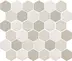 Мозаика «StarMosaic» Hexagon small LB Mix Antislip. (JMT31955) 32,5x28,2 С0003306, фото №1