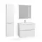 Мебель для ванной подвесная «Jorno» Slide 75 белая, картинка №2