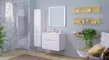 Мебель для ванной подвесная «Jorno» Modul 80 белая, изображение №4