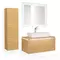 Мебель для ванной подвесная «Jorno» Karat 100 с подсветкой бук, фото №1